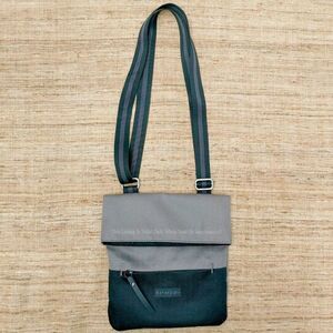 Sherpani Crossbody Bag Travel Purse Black Grey Pica